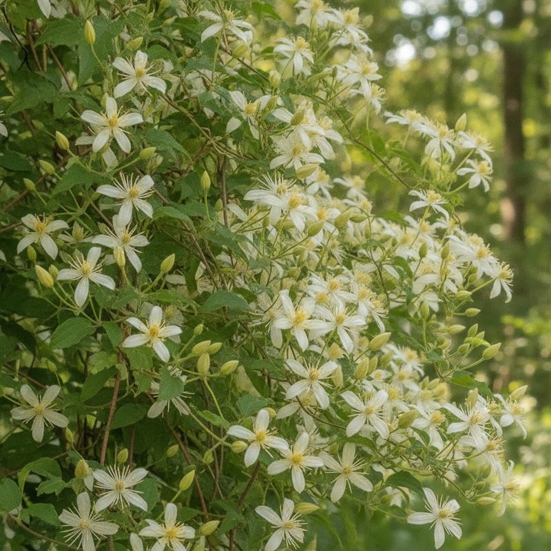 Clematis flower — Bach flower remedy