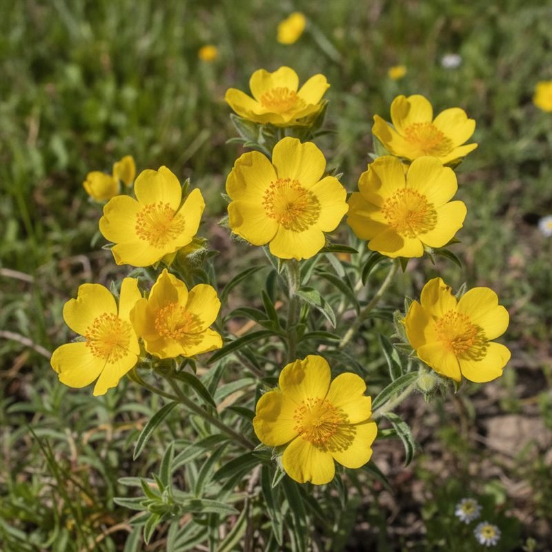 Rock Rose flower — Bach flower remedy